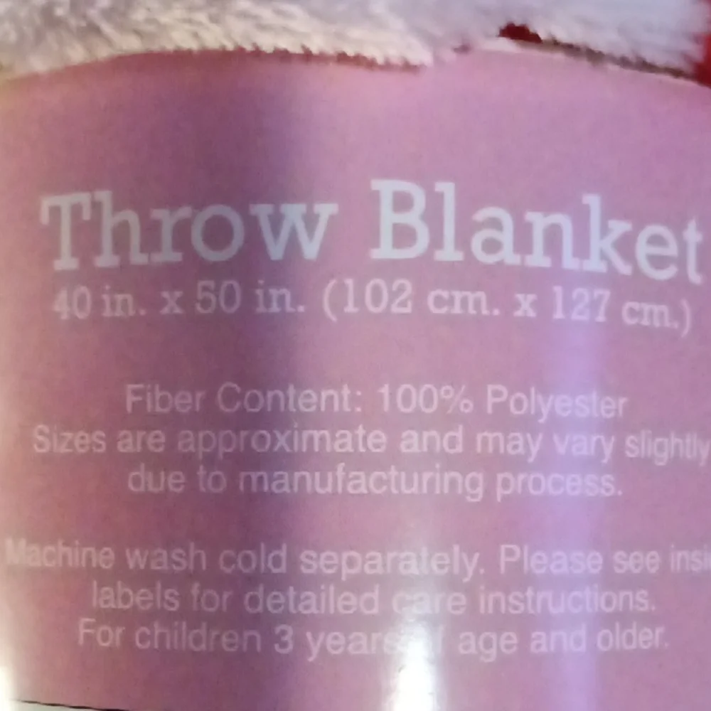 Strawberry Shortcake Throw Blanket 🍓🍓